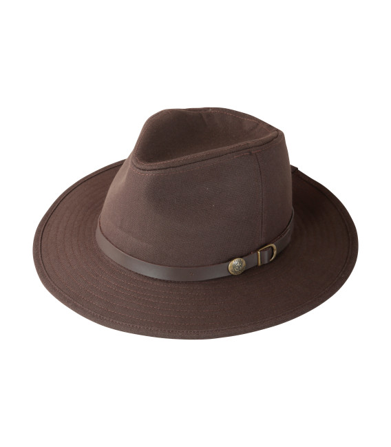 Chapeau chasse Hugo Club Interchasse chocolat