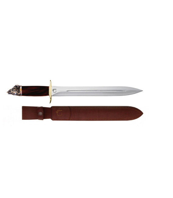 Dague Vulcain chasse marron