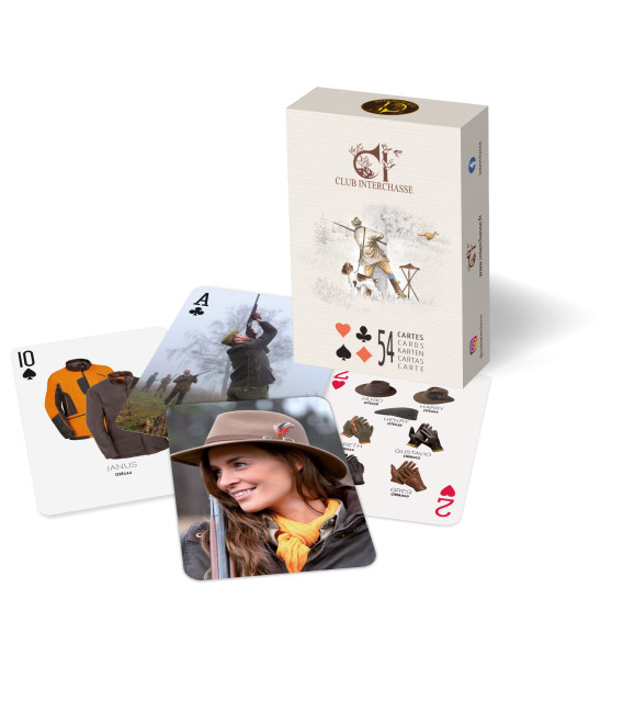 Jeu de carte chasse Alexandre Club Interchasse