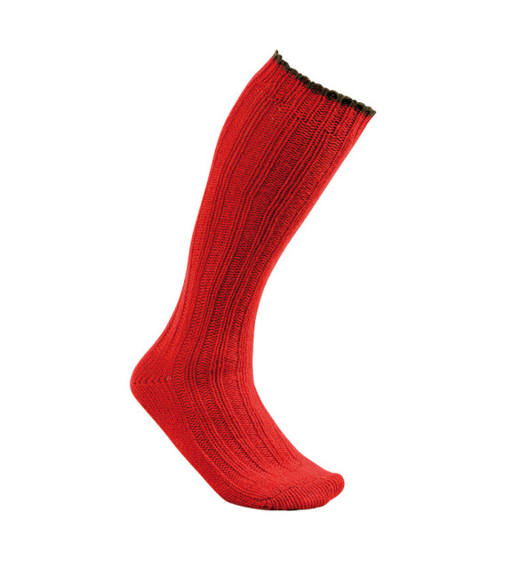 Chaussette chasse Natun Club Interchasse court rouge