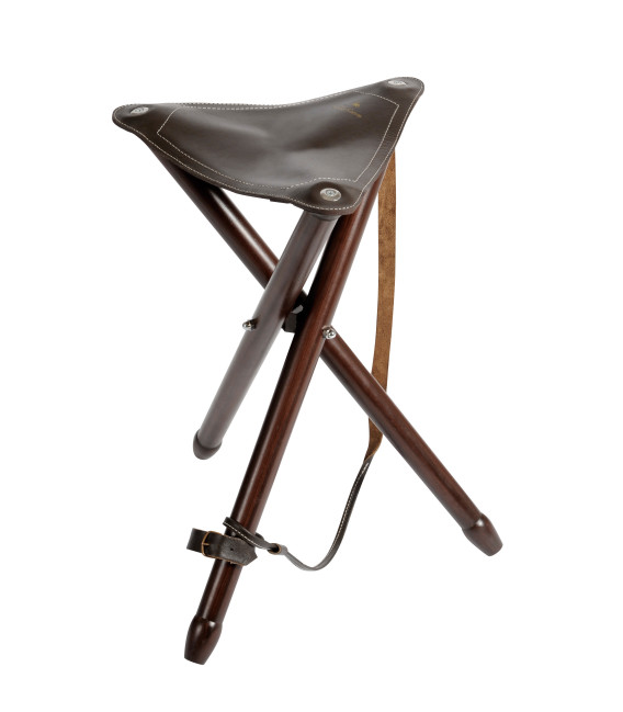 Tabouret Tassin chasse Marron Ligne Verney-Carron