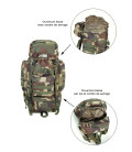 Sac à dos camouflage 65 Litres - Surplus militaire