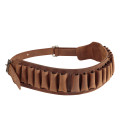 Cartouchière cuir cal.12 chasse Marron Ligne Verney-Carron