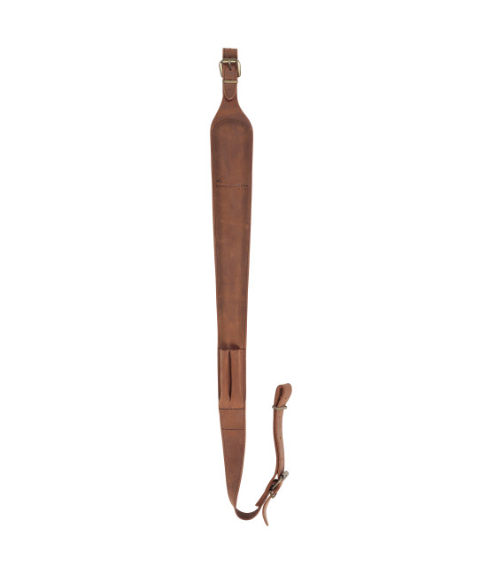Bretelle à carabine cuir chasse Marron Ligne Verney-Carron