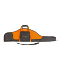 Etui carabine rapace chasse Noir / Orange Prohunt