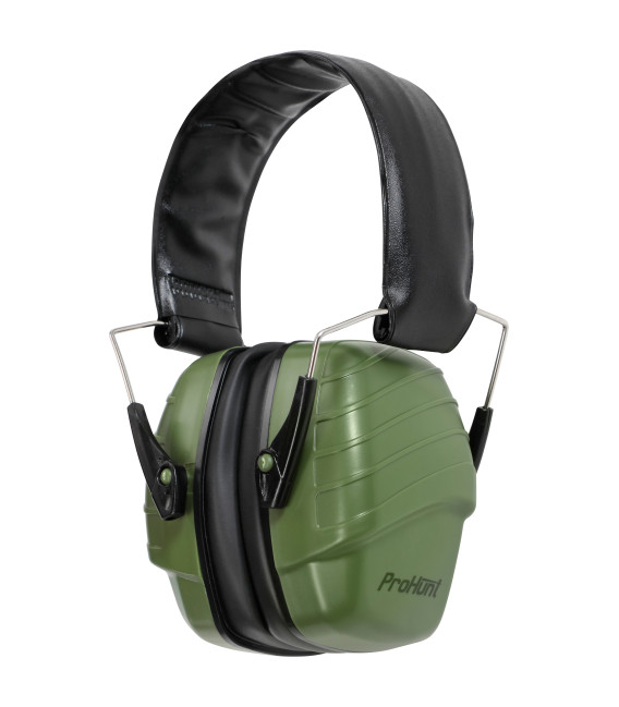Casque passif chasse Kaki Prohunt
