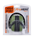 Casque passif chasse Kaki Prohunt