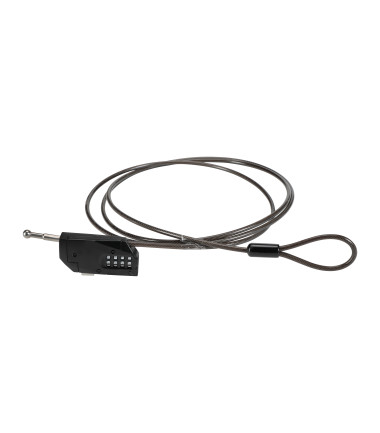 Cable anti-vol chasse Noir Prohunt