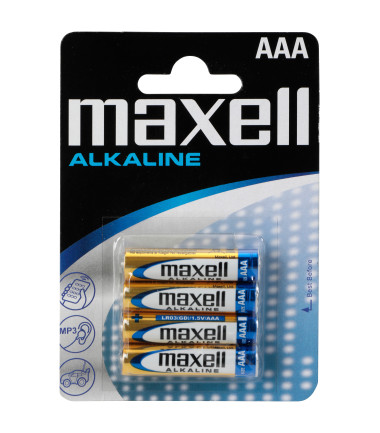 Piles alcaline lr03 - aaa blister de 4 chasse Divers Maxell