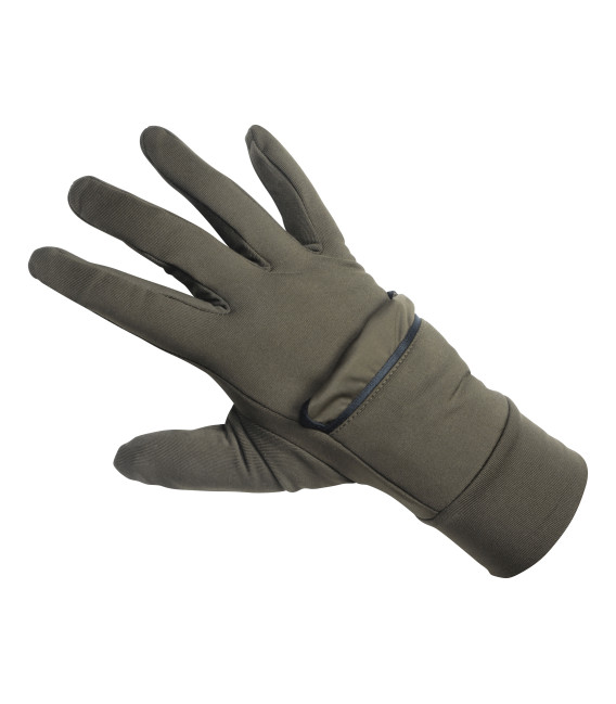 Gant/moufle tactiles chasse Kaki / Noir Prohunt
