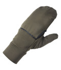 Gant/moufle tactiles chasse Kaki / Noir Prohunt