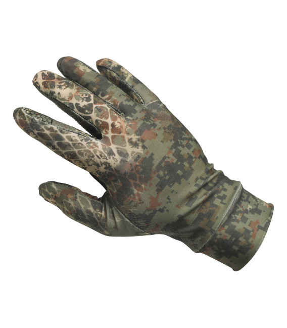 Gants fin tactiles chasse Camouflage - Snake Forest Prohunt