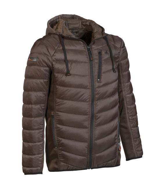 Doudoune chasse jaguar Marron Prohunt