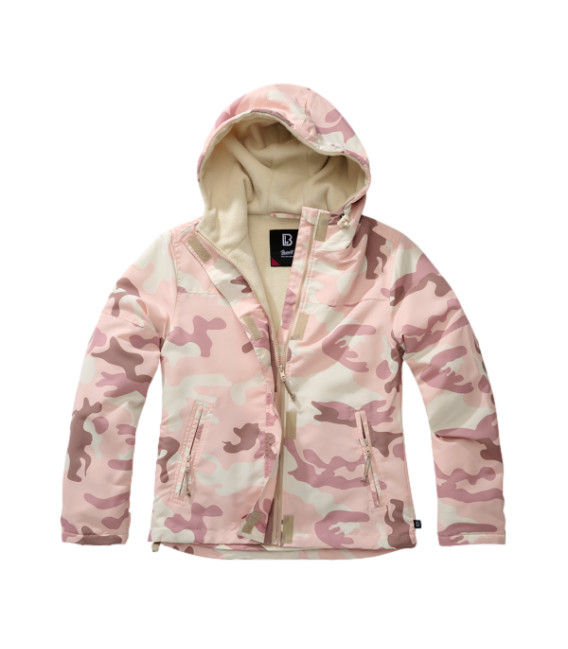 Coupe vent d'hiver femme candy camo