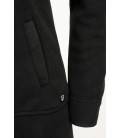 Manteau polaire femme noir