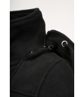 Manteau polaire femme noir