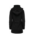 Manteau polaire femme noir