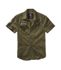 Chemise Luis vintage kaki