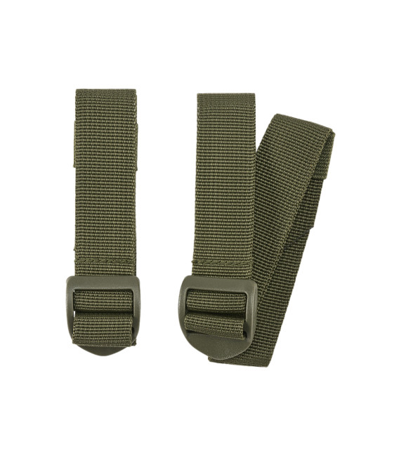 Sangles d'emballage kaki 2 pièces en 60 cm