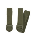 Sangles d'emballage kaki 2 pièces en 60 cm