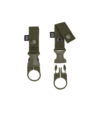 Porte bouteilles kaki 2 pièces