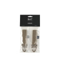 Lot de 2 sangles camel avec mousquetons MOLLE Loop