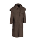 Manteau long thor chasse marron