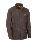 Veste janus reversible chasse marron/orange