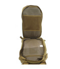 Sac a dos assault pack systeme molle decoupe laser 27l
