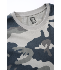 T-Shirt uni Brandit Gris camo