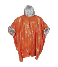 Poncho d'urgence orange