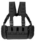 Gilet tactique Chest Rig, Mission, noir