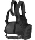 Gilet tactique Chest Rig, Mission, noir
