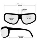 Lunettes de sport, KHS, smoke
