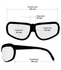 Lunettes de sport, KHS, clair