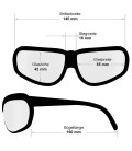 Lunettes de sport, KHS, xenolit