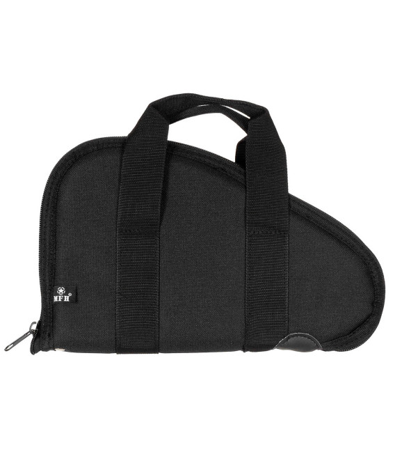 Étui pour pistolet, petit, noir, rembourré