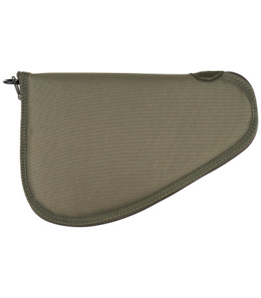 Étui pour pistolet, petit, vert, rembourré