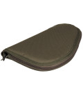 Étui pour pistolet, petit, vert, rembourré
