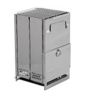 Poêle Fusée pliable en inox format moyen