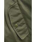 Veste MA2 col fourrure Brandit Kaki