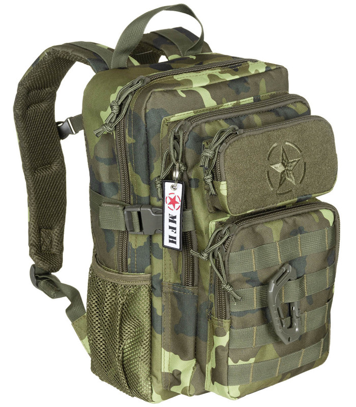 Sac à Dos MCM Stark Camouflage Vert - Modèle Moyen, Neuf Avec étiquettes - Édition Limitée Abandonnée