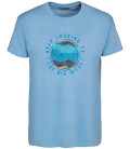 Tee-Shirt Big Wave Bleu