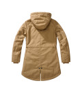 Parka fourrée Marsh Lake Femme Brandit Beige