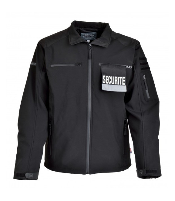 Blouson noir Softshell - Surplus militaire