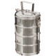 Récipient alimentaire, 4 pieces, Inox
