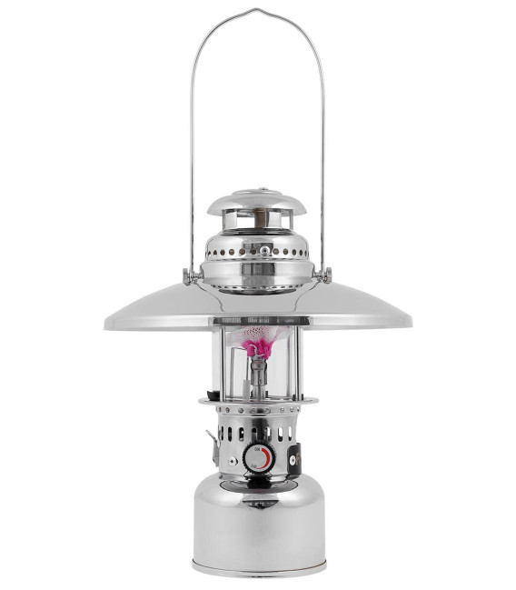 Lampe à gaz, avec ignition Piezo, réflecteur et sac