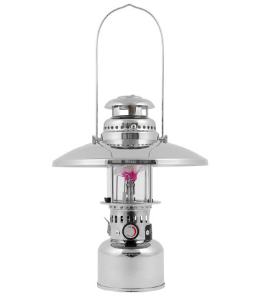 Lampe à gaz, avec ignition Piezo, réflecteur et sac