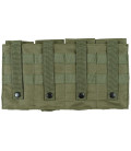 Porte-Chargeur, 4 compartiments, MOLLE, olive