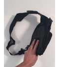 Saccoche bandoulière attache molle noir - Surplus militaire